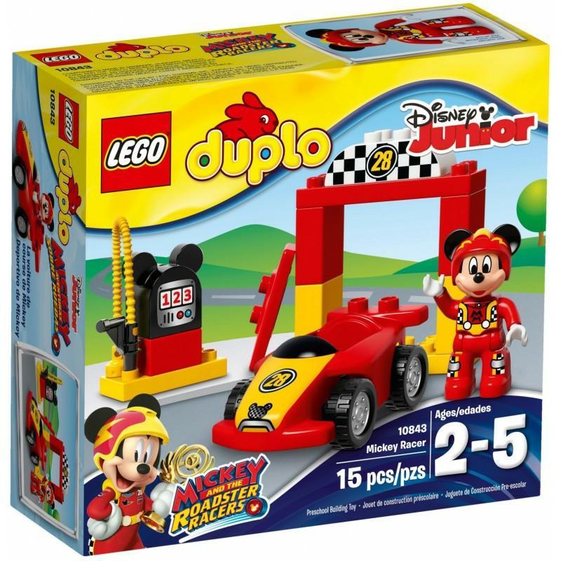 LEGO 樂高 10843 米奇賽車 得寶系列 二手 絕版品 Duplo