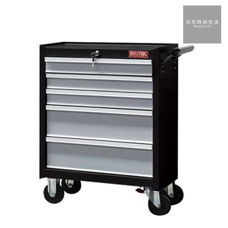 樹德SHUTER工具車TC-S23/2大抽3小抽/黑身灰抽