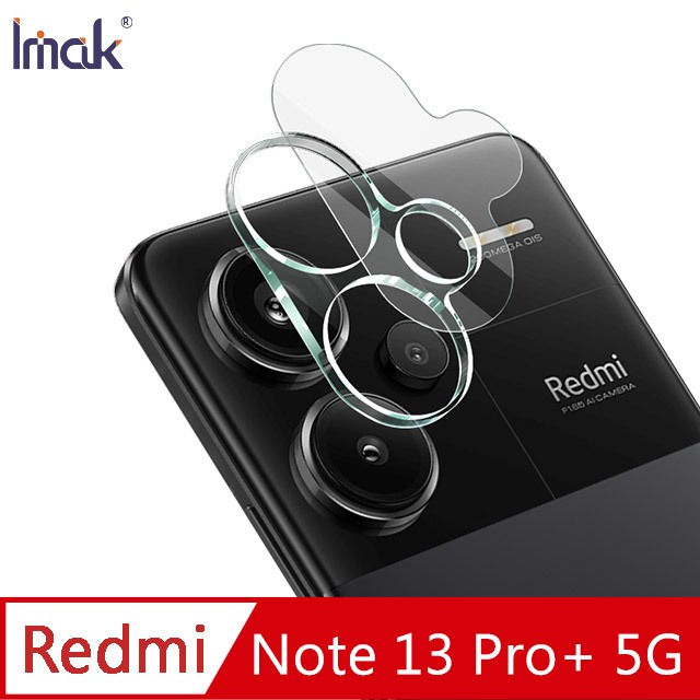Imak 艾美克 Redmi 紅米 Note 13 Pro+ 5G 鏡頭玻璃貼(一體式)