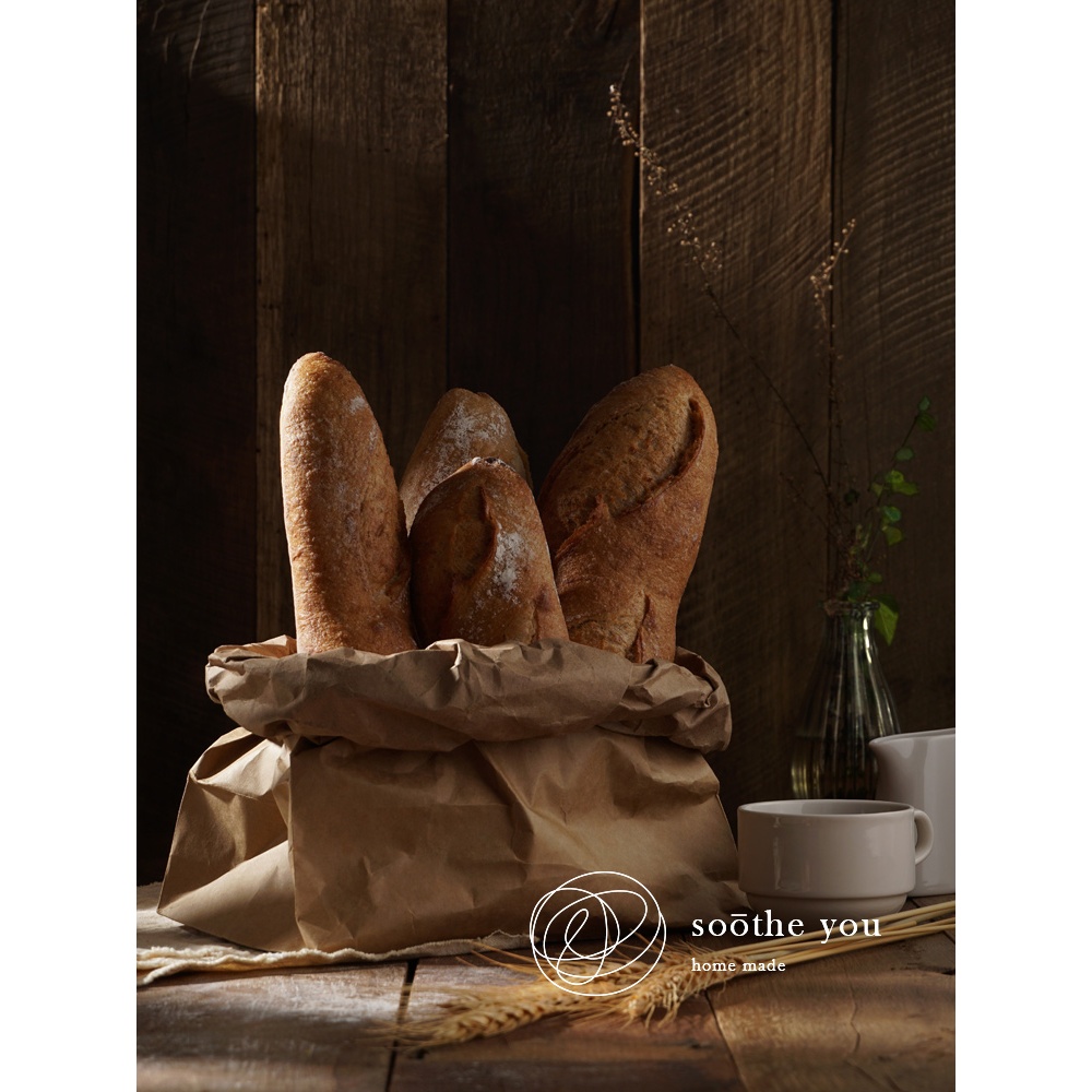 VIRON T65 酸種法國麵包 (全素食) 無油糖低鹽
