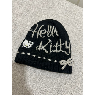 正版kitty厚兒童毛帽