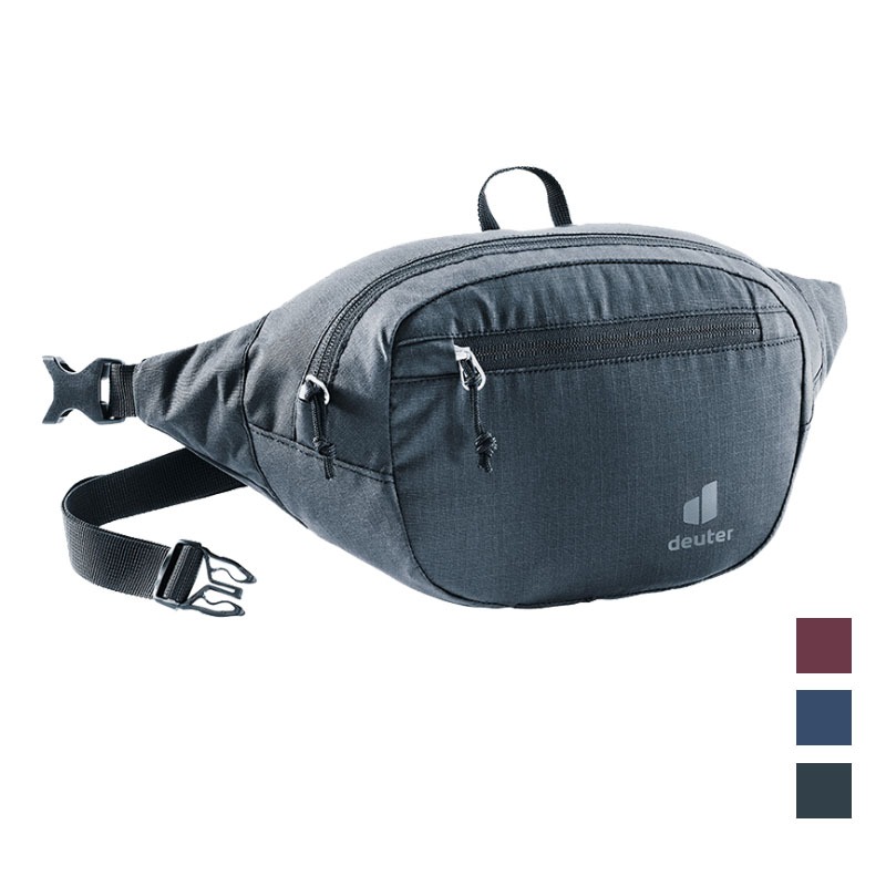 【Deuter 德國】Belt II 腰包 2.5L 暗紅/黑/深藍 戶外健行包/休閒腰包/貼身腰包 3900221