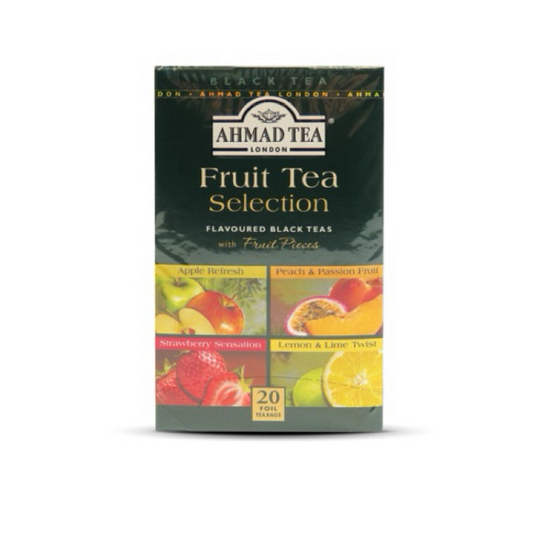 南瓜代購～英國🇬🇧亞曼AHMAD TEA 水果茶包 20包