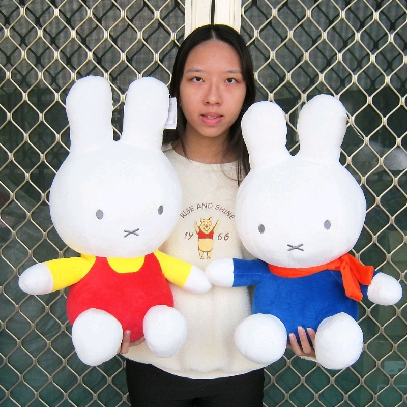 米菲兔 米菲兔 米飛 miffy 娃娃 玩偶 高36~52公分 米飛兔大玩偶 米菲兔大玩偶~兔子玩偶~坐姿米飛兔玩偶~