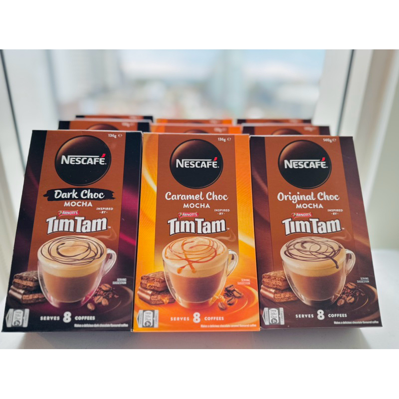 🇦🇺澳洲限定☕️Nescafe X TimTam 雀巢聯名澳洲知名巧克力 摩卡風味咖啡