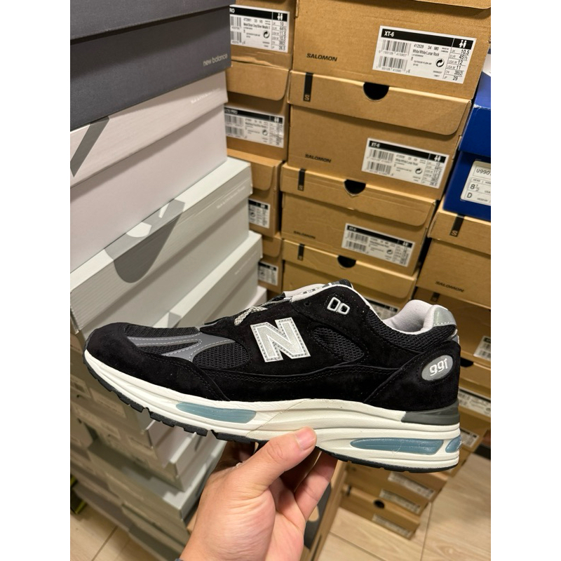 [全新現貨+預購］New Balance 991v2 U991BK2 黑色 英製