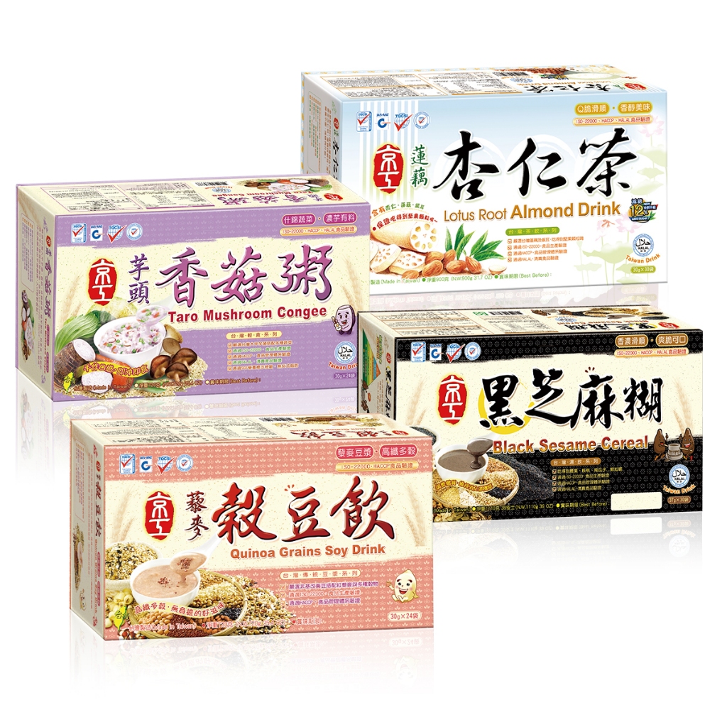 【京工】大包裝任選經濟組 (24-30包x10盒) - 京工蔬菜湯養生館