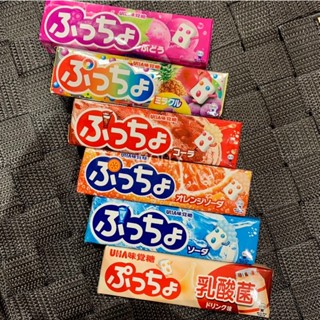 日本超人氣軟糖 UHA 味覺糖 噗啾 葡萄/橘子/水果/可樂/汽水/乳酸菌 夾心軟糖 條糖 軟糖