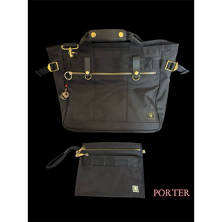 PORTER原廠多功能包包、斜背包、手提包，附贈原廠男用手提PORTER包，僅此一套，值得擁有。