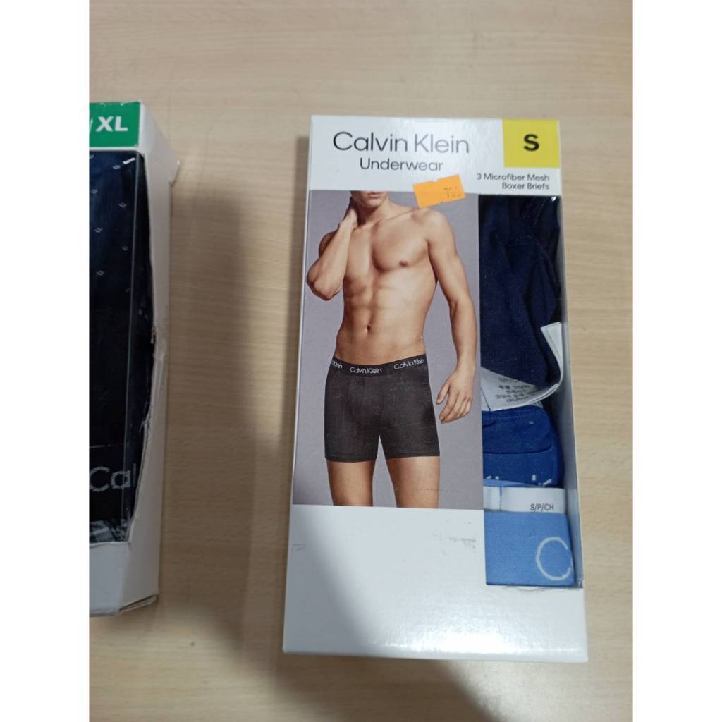 德安美式生活百貨~Calvin Klein 男彈性內褲/(盒/3件) #1259326