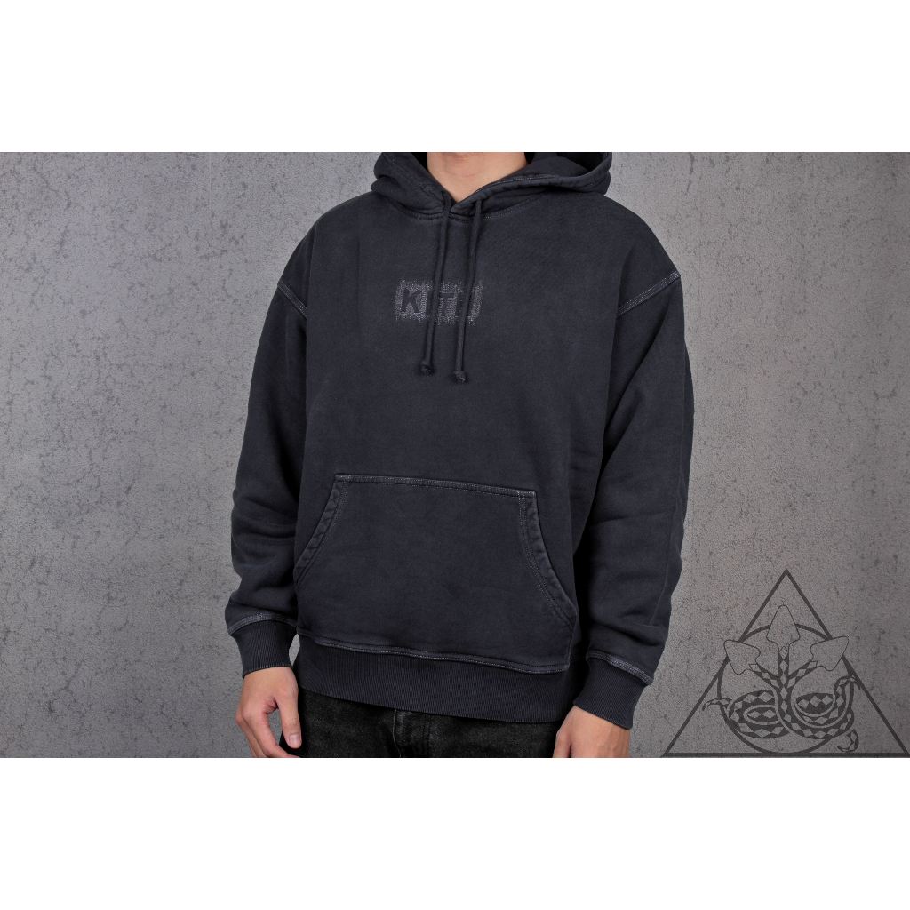 【HYDRA】Kith Stitch Classic Logo Nelson Hoodie 刺繡 帽踢【KHM03】