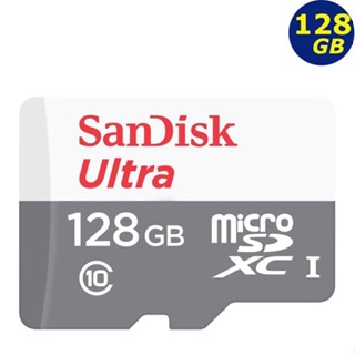 SanDisk 128GB microSDXC ultra 100MB灰 microSD SD C10 記憶卡