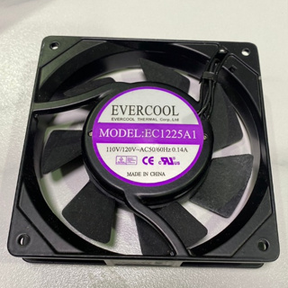 【鼎立資訊】Evercool 120mmx25mm 0.14A 交流端子 雙滾珠軸承 冷卻風扇 EC1225A1