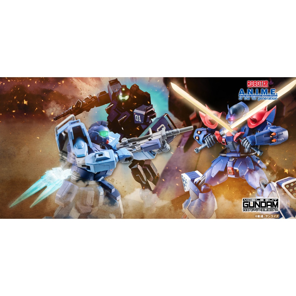 【HaKa模型】全新現貨 代理版 機動戰士鋼彈 ROBOT魂 蒼藍命運1號機 動畫版 蒼藍戰慄