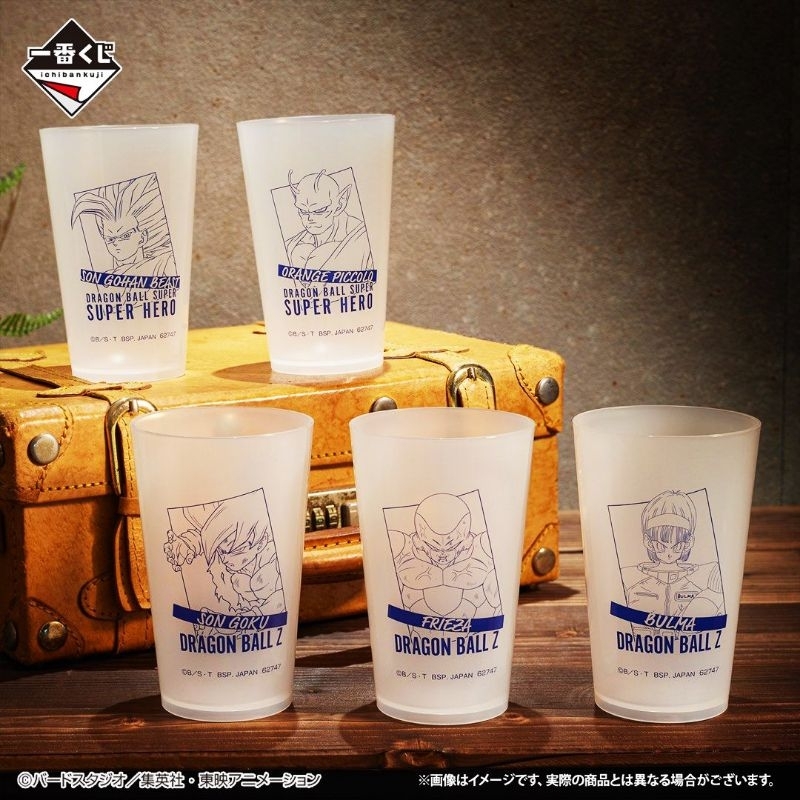 七龍珠 一番賞 杯子 水杯 塑膠杯 悟空 比克 佛利沙 布瑪 日版 BANDAI 新品未拆 盲盒 ((台北內湖可面交