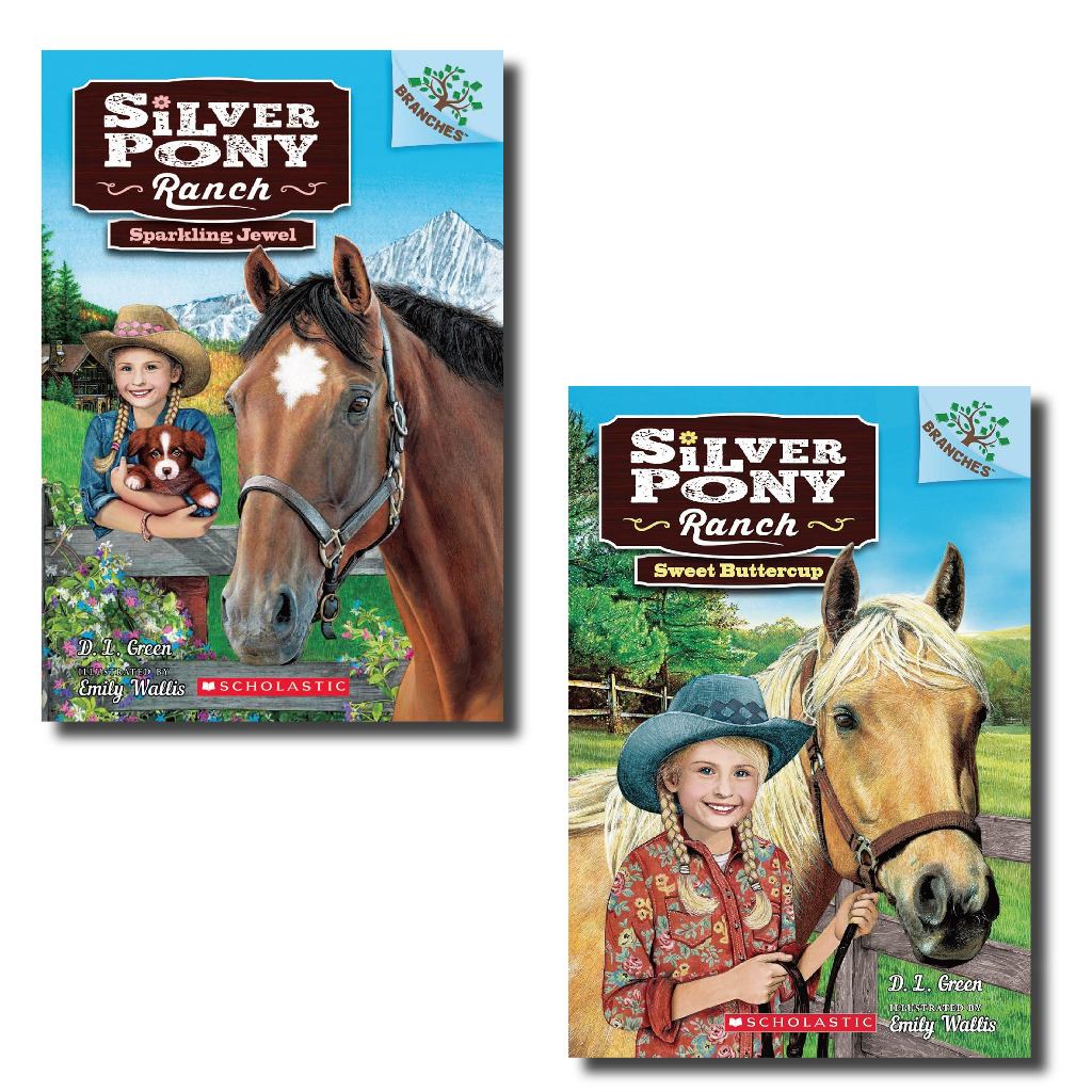 【精選組合】Silver Pony Ranch 套書 {共2本}/ Scholastic出版社旗艦店