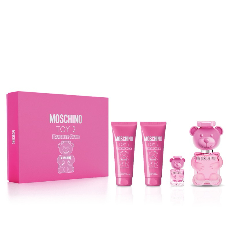 MOSCHINO】泡泡熊女性淡香水 2021限量禮盒