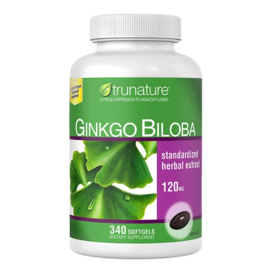 🔹「代購」🔥 trunature Ginkgo Biloba 銀杏 120毫克 340顆軟膠囊(效期更新)