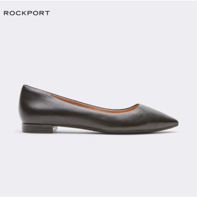 ROCKPORT 全方位動能 女鞋時尚舒適百搭流行商務職場平底單鞋女裝皮鞋 寬楦 編號W38