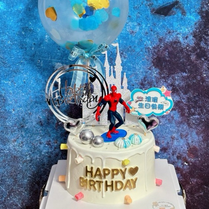 Jhouse 造型蛋糕/英雄聯盟單隻公仔（蜘蛛人、綠巨人、蝙蝠俠、鋼鐵人、美國隊長等）