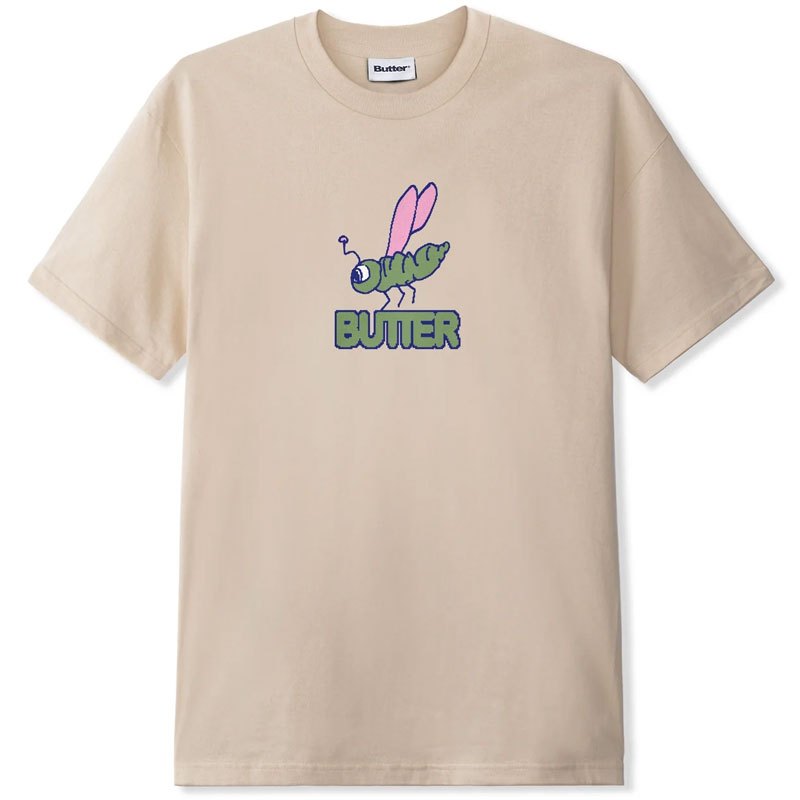 BUTTER GOODS A10639 DRAGONFLY TEE 短T (米色) 化學原宿