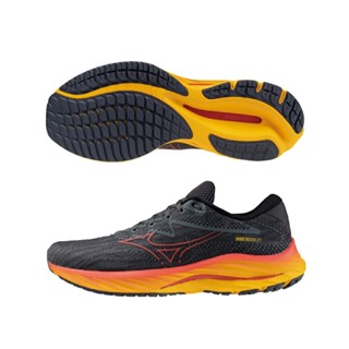 美津濃 MIZUNO WAVE RIDER 27 一般型 超寬楦 慢跑鞋 J1GC230351