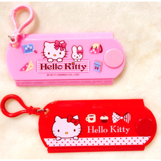 Sanrio三麗鷗Hello Kitty凱蒂貓/折疊雙用（尺/鏡）