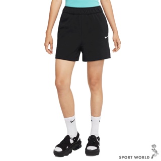 Nike 女裝 短褲 口袋 棉 黑【運動世界】DM6729-010