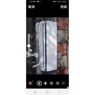 2019年，一級能效～二手中古國際1.4噸變頻分離式冷氣， 適用5～7坪，3.6kw，2019年型號CU-K36BCA2