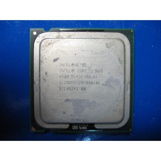 Intel Core2 雙核心E4400 2M 2.00 GHz，800 MHz 直購價50