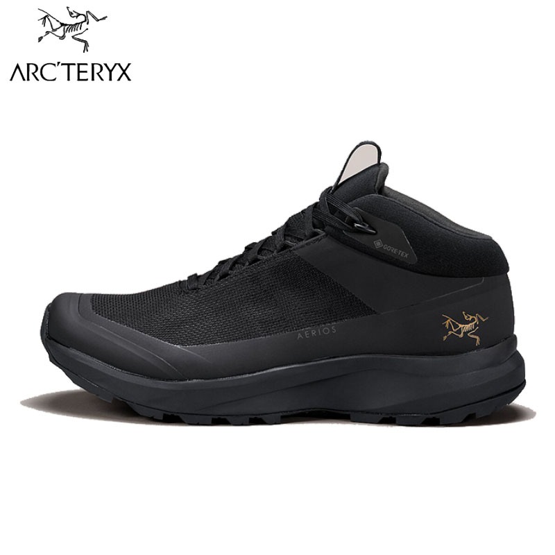 【Arcteryx 始祖鳥】女 Aerios FL2 中筒 GT 登山鞋 黑 X000006337-30037 戶外健走