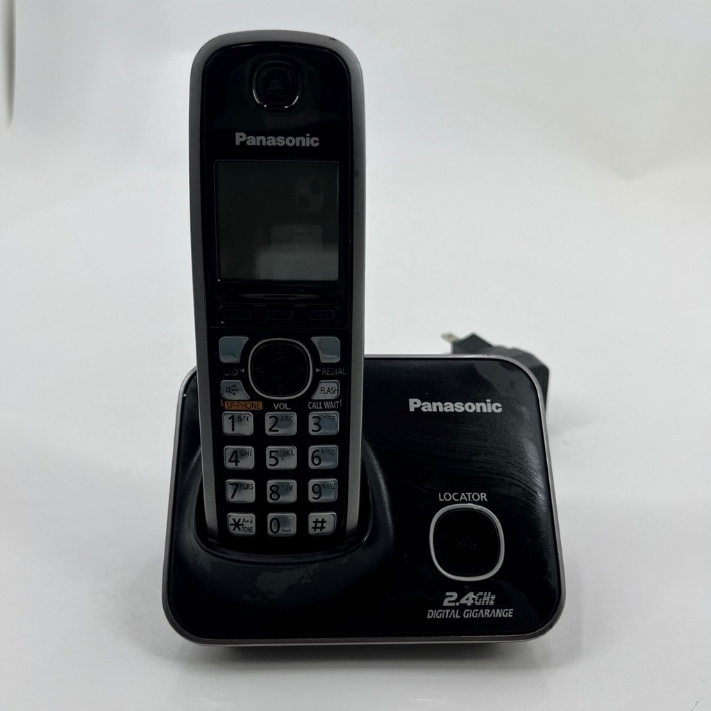 ❮二手5折❯ 日本 Panasonic 國際牌 2.4GHz 高頻數位大字體無線電話 KX-TG3711 2.4GHz