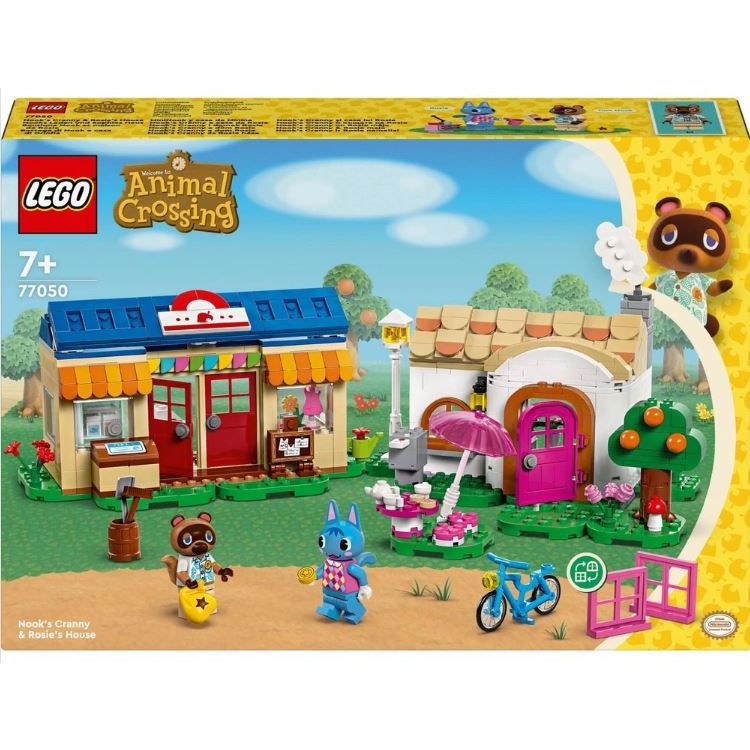 【就愛玩】全新現貨 樂高 LEGO 77050 Nook 商店與彭花的家 動物森友會 豆狸 粒狸
