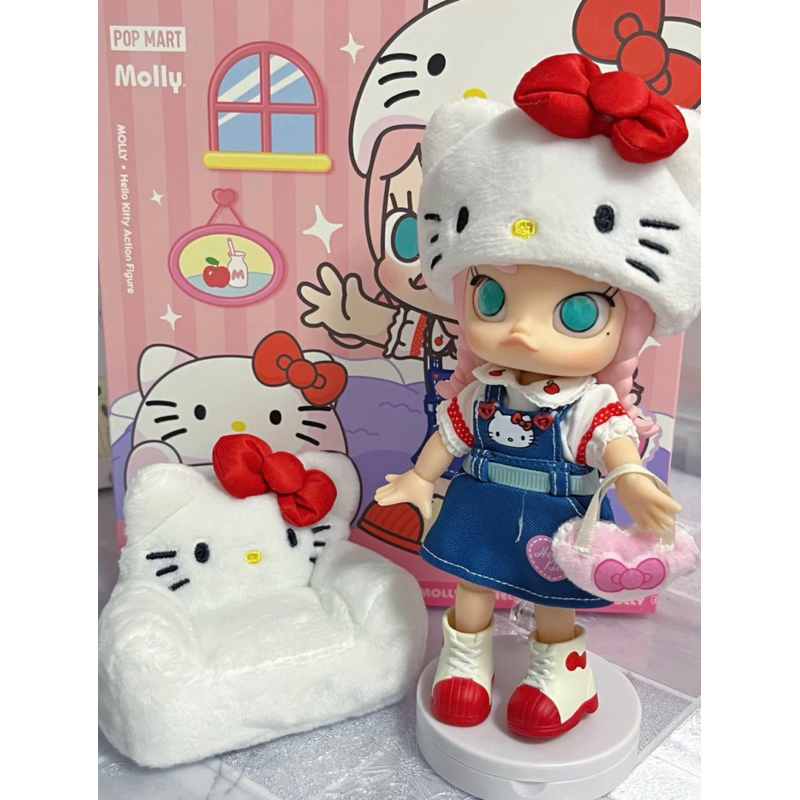 【Toyzs.】POPMART Molly x Hello Kitty 泡泡瑪特 公仔 收藏 潮玩 hellokitty