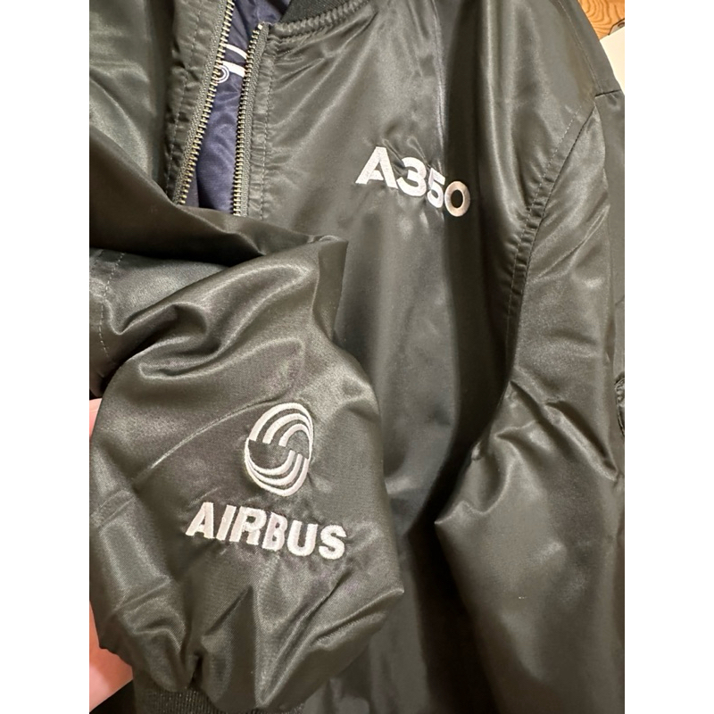 中華航空 波音747 / 空巴 A350 雙面飛行外套