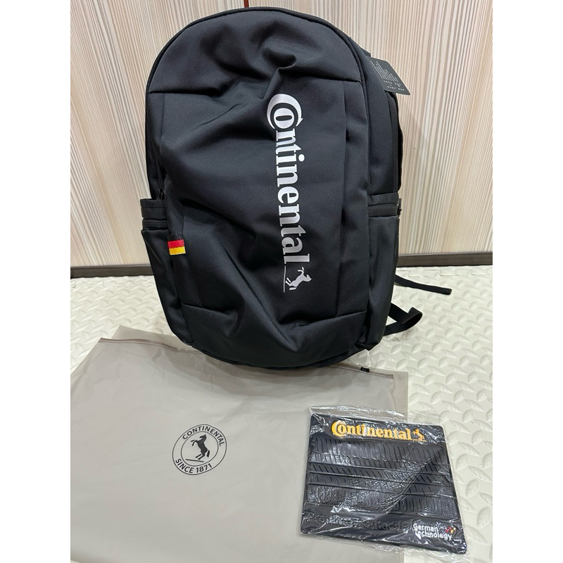 （全新）正品 Continental 馬牌後背包 秘銀黑 多功能後背包 電腦包 馬牌 探索者 男生背包 黑色後背包