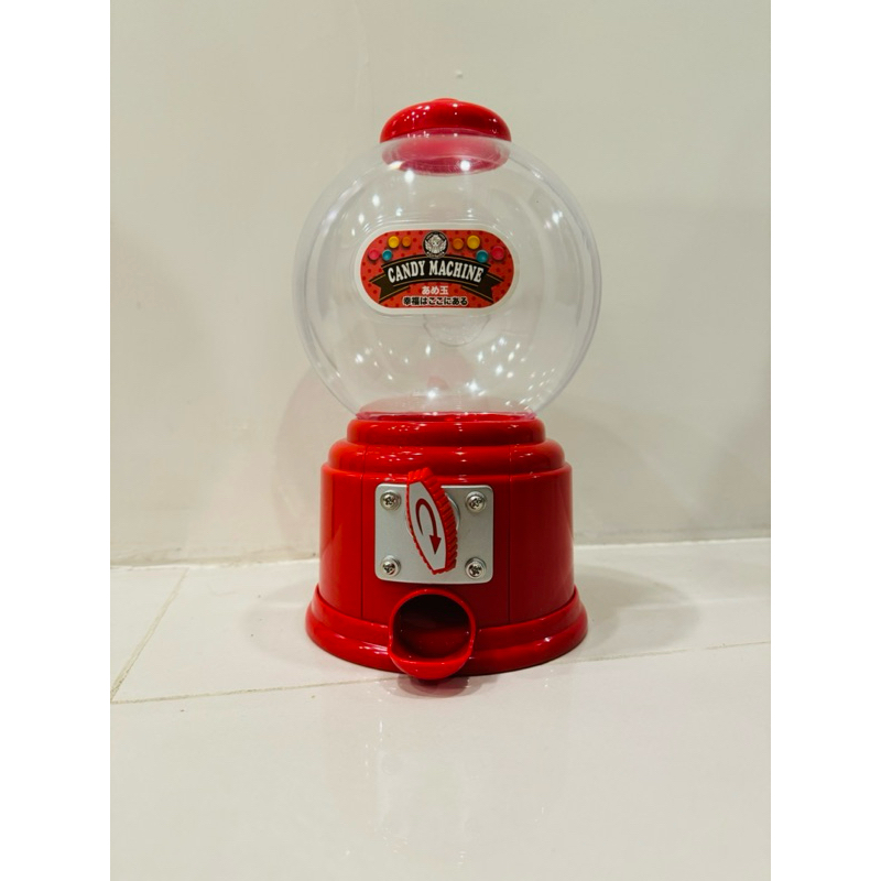 紅色大號扭蛋機糖果機玩具存錢筒儲錢罐