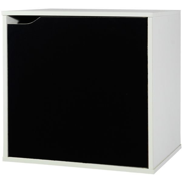 SA-1431  魔術方塊單門收納櫃-(黑色)/ 個 特價