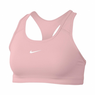 零碼出清(女)【Nike】AS SWOOSH BRA PAD 中度支撐運動內衣 一片式胸墊-粉紅 BV3637-630