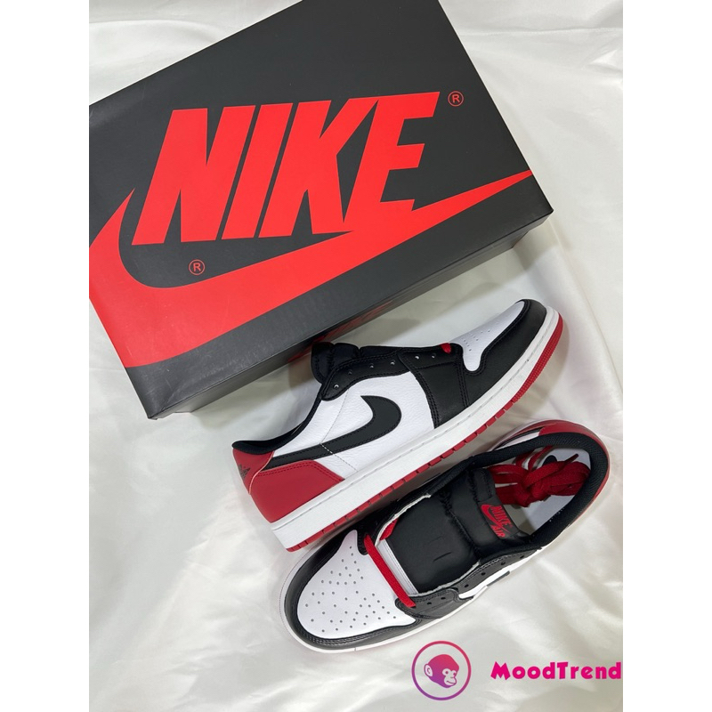 [現貨] Nike Air Jordan 1 Retro Low OG ''Black Toe''黑腳趾(US11.5)