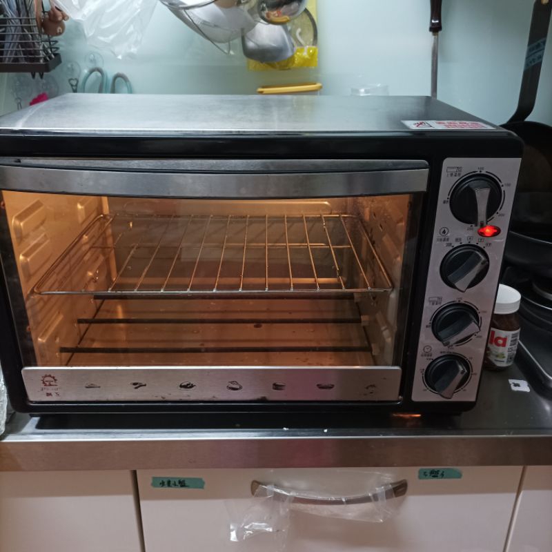 已預出 二手 烤箱 晶工牌30L雙溫控旋風烤箱 JK-7300
