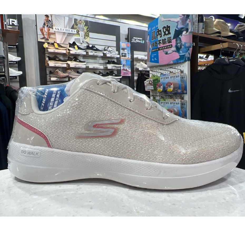 【MAZGO】零碼出清 SKECHERS GO WALK STABILITY 女健走鞋 運動 慢跑 124605NTCL