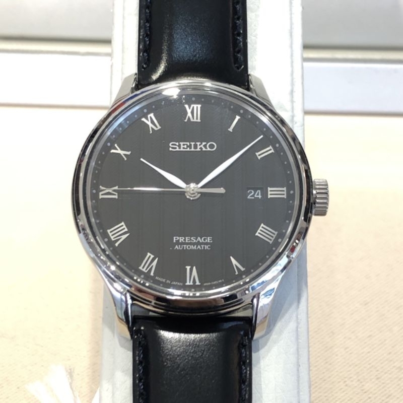 SEIKO PRESAGE 4R35-02S0經典皮帶錶