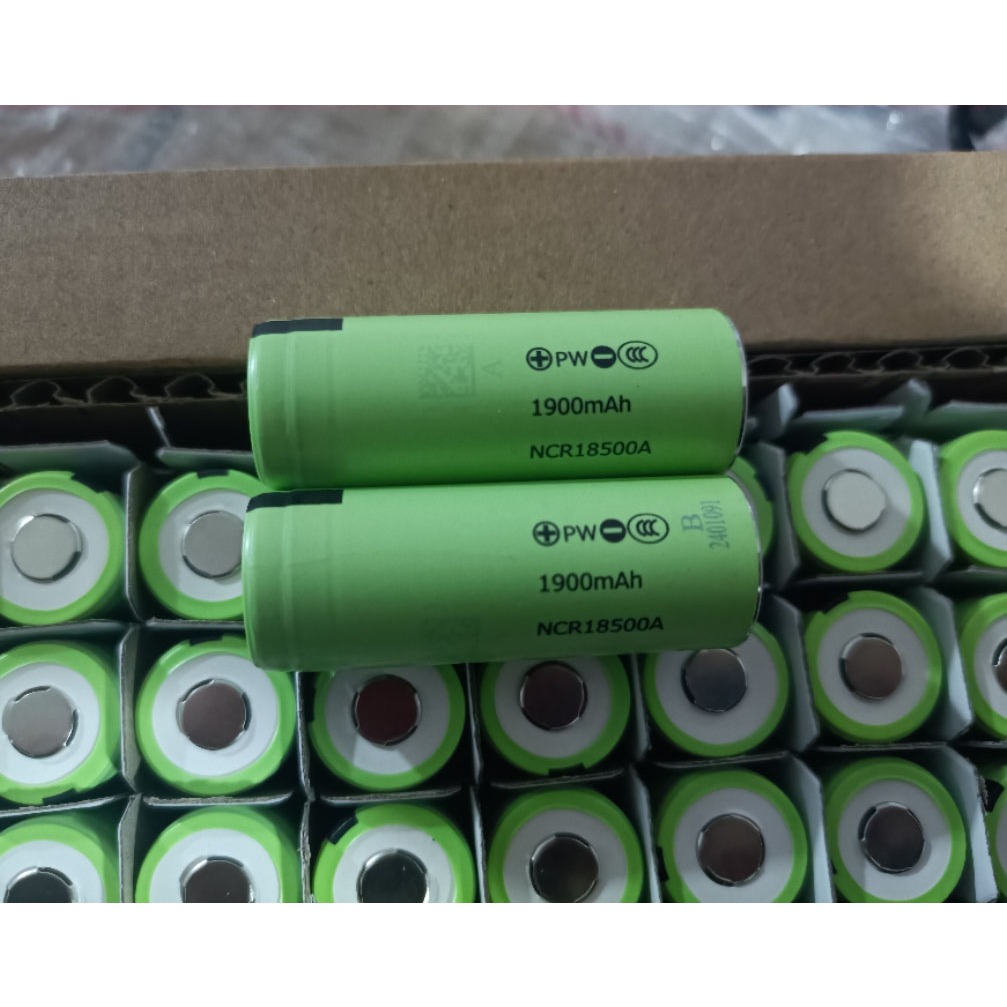 【原裝】松下 18500 鋰電池 NCR 18500A 額定容量1900mAh (可提供點焊服務) 通過BSMI商檢