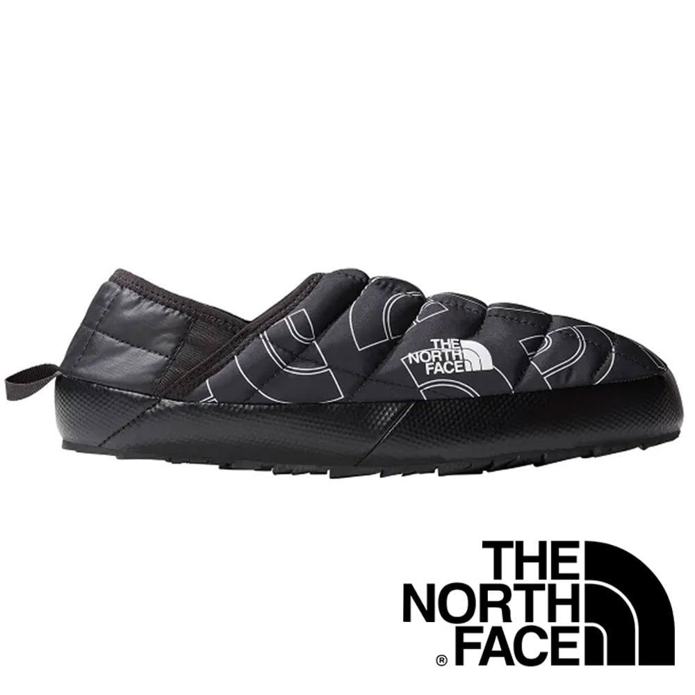 【THE NORTH FACE 美國】男防潑水保暖休閒鞋『黑logo印花/黑』NF0A3UZN