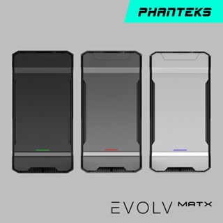 Phanteks 追風者 ENTHOO EVOLV MATX PH-ES314ETG_GS鋼化玻璃窗銀色電腦機殼
