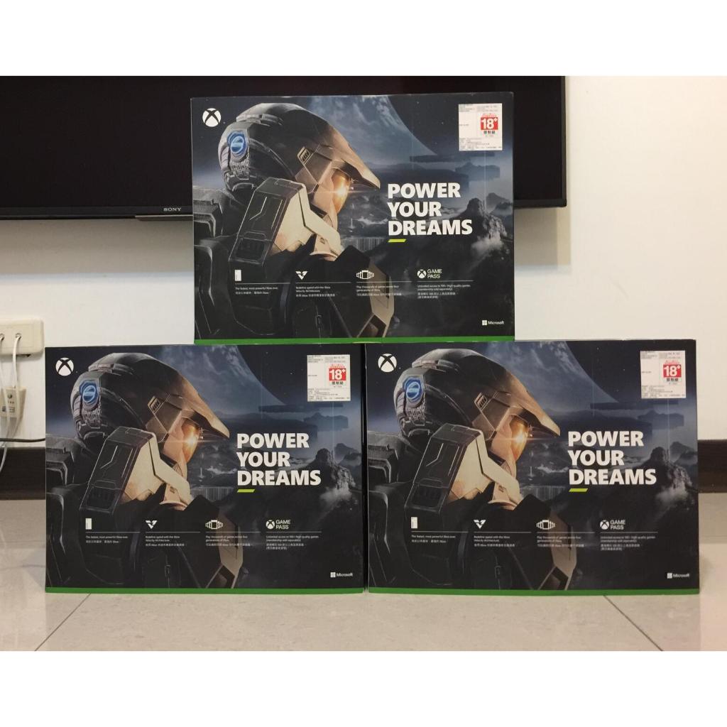 【絕版稀有! 台灣公司貨 全新未拆】限面交 HALO最後一戰無限 20周年 XBOX Series X 限定版主機