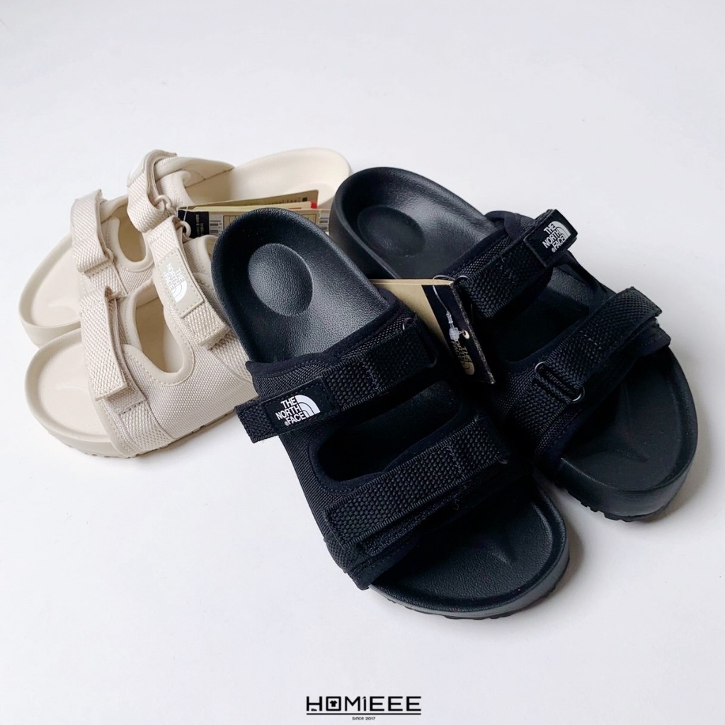 【Homieee】The North Face Tacoma Slide 北臉 拖鞋 魔鬼氈 黑色 NS98P10A