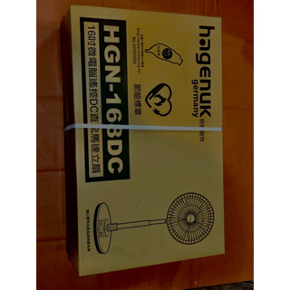HAGENUK 哈根諾克16吋DC直流馬達電風扇 (HGN-168DC)
