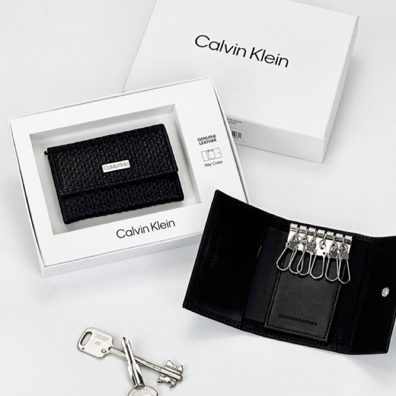 限量特價出清‼️㊣ Calvin Klein CK 鑰匙包
